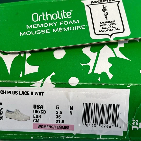 Brand new Women’s Grasshoppers Ortholite Stretch Plus Lace II sneakers Size 5 - Picture 10 of 11